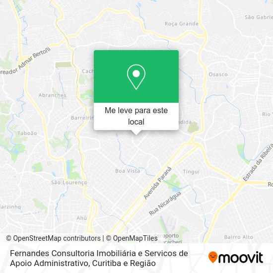 Fernandes Consultoria Imobiliária e Servicos de Apoio Administrativo mapa