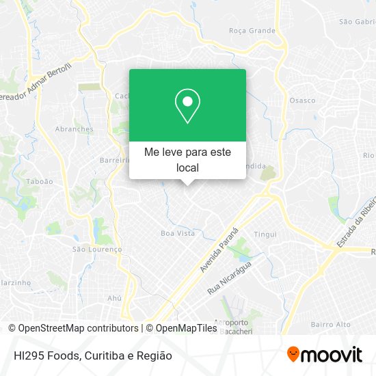 Hl295 Foods mapa