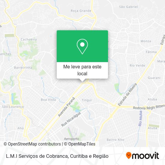 L.M.I Serviços de Cobranca mapa