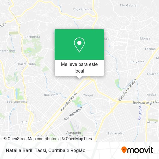 Natália Barili Tassi mapa