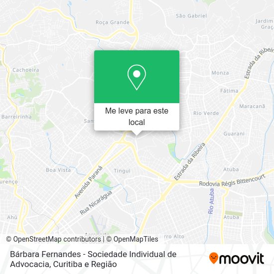 Bárbara Fernandes - Sociedade Individual de Advocacia mapa