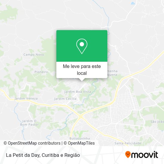 La Petit da Day mapa