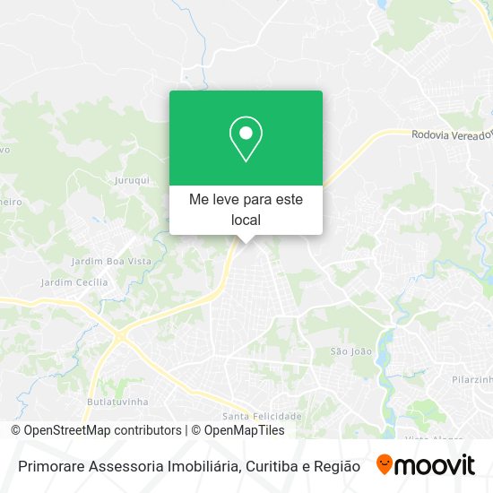 Primorare Assessoria Imobiliária mapa