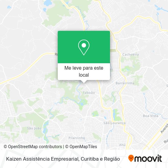 Kaizen Assistência Empresarial mapa