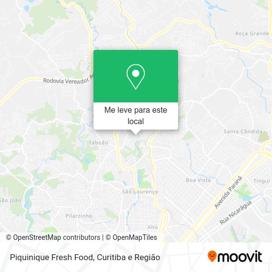 Piquinique Fresh Food mapa