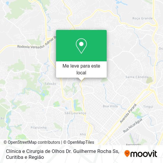 Clínica e Cirurgia de Olhos Dr. Guilherme Rocha Ss mapa