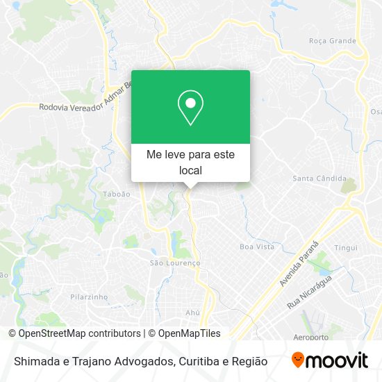 Shimada e Trajano Advogados mapa