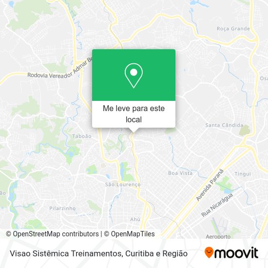 Visao Sistêmica Treinamentos mapa