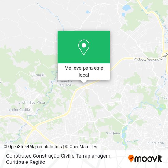 Construtec Construção Civil e Terraplanagem mapa