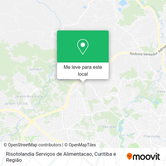 Risotolandia Serviços de Alimentacao mapa