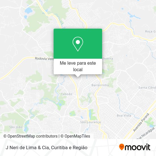 J Neri de Lima & Cia mapa