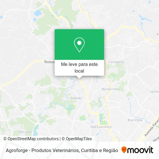 Agroforge - Produtos Veterinários mapa