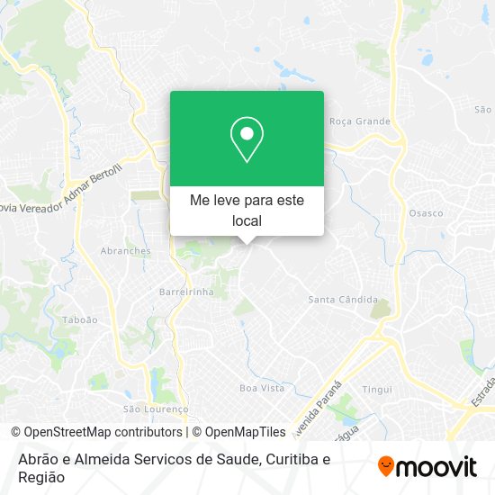 Abrão e Almeida Servicos de Saude mapa