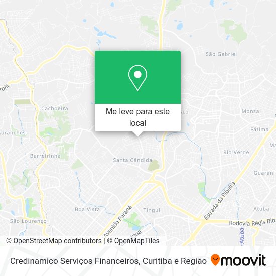 Credinamico Serviços Financeiros mapa