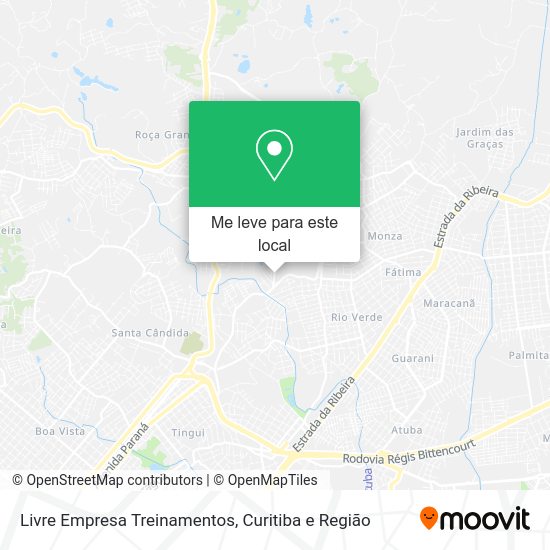Livre Empresa Treinamentos mapa