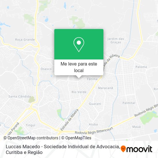 Luccas Macedo - Sociedade Individual de Advocacia mapa