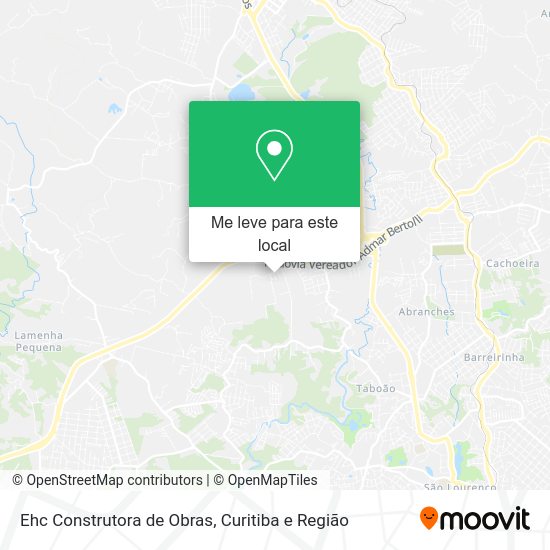 Ehc Construtora de Obras mapa