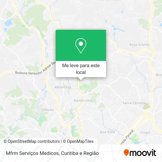 Mfrm Serviços Medicos mapa