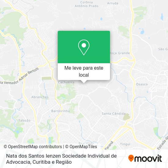 Nata dos Santos Ienzen Sociedade Individual de Advocacia mapa