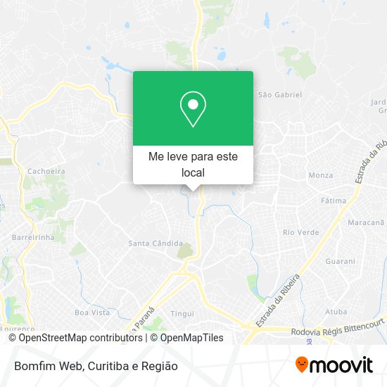 Bomfim Web mapa