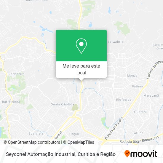 Seyconel Automação Industrial mapa