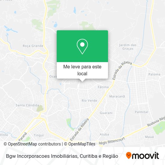 Bgw Incorporacoes Imobiliárias mapa