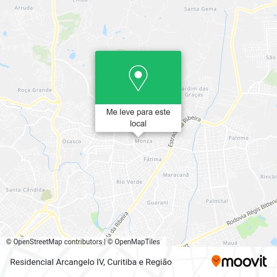 Residencial Arcangelo IV mapa