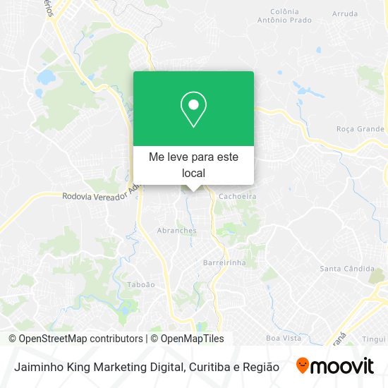 Jaiminho King Marketing Digital mapa