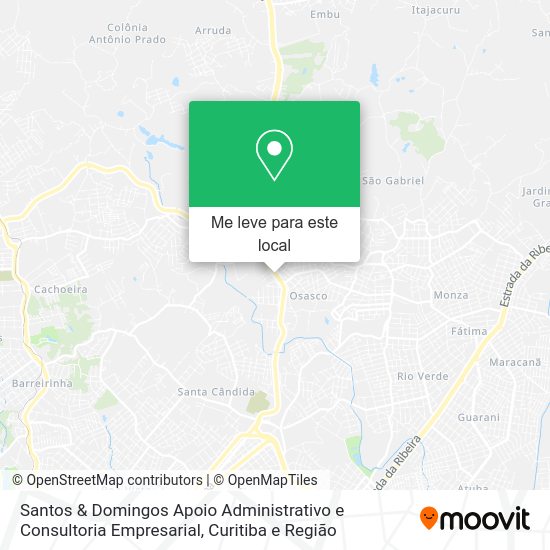 Santos & Domingos Apoio Administrativo e Consultoria Empresarial mapa