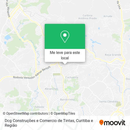 Dcg Construções e Comercio de Tintas mapa
