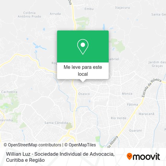 Willian Luz - Sociedade Individual de Advocacia mapa