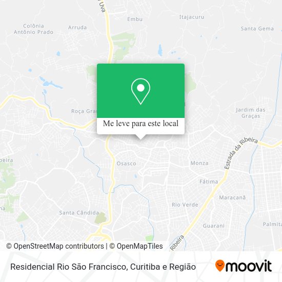 Residencial Rio São Francisco mapa