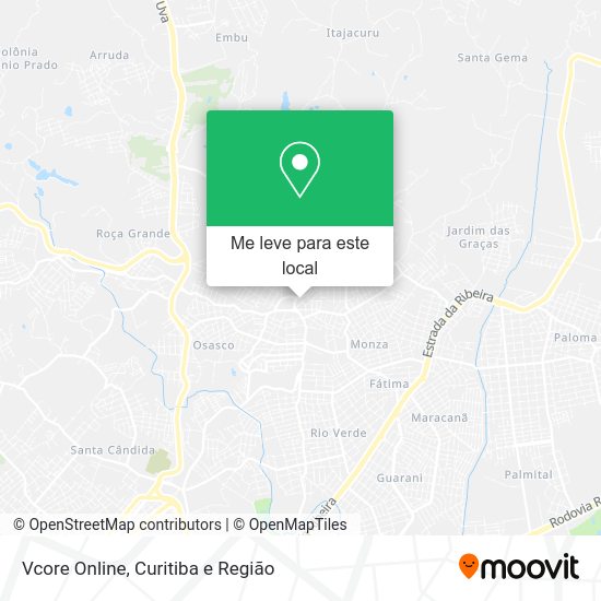 Vcore Online mapa
