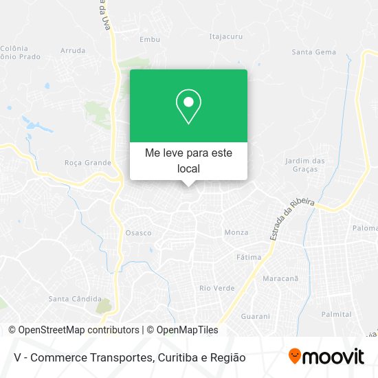 V - Commerce Transportes mapa