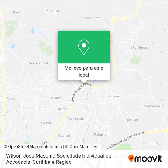 Wilson José Maschio Sociedade Individual de Advocacia mapa
