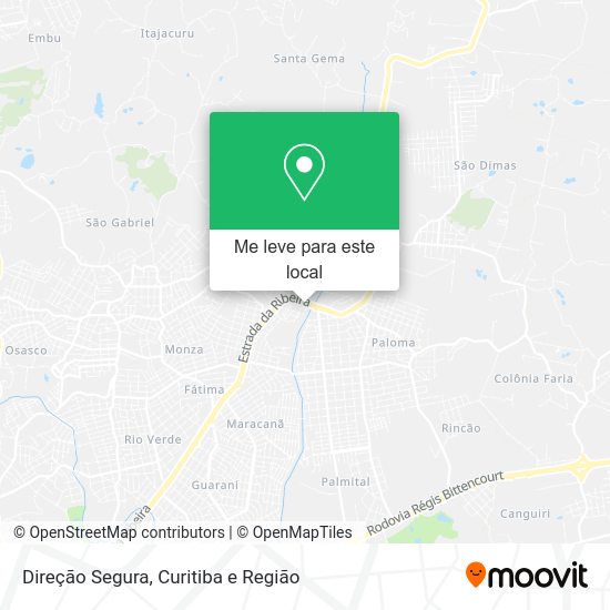 Direção Segura mapa