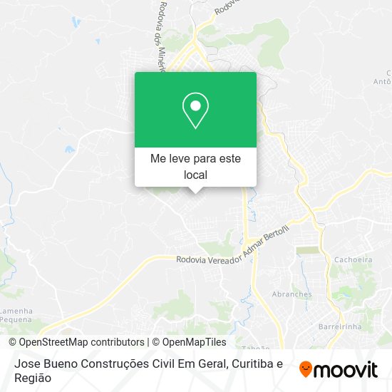 Jose Bueno Construções Civil Em Geral mapa