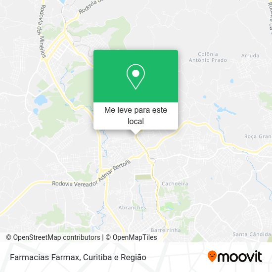 Farmacias Farmax mapa