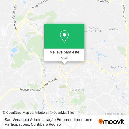 Sao Venancio Administração Empreendimentos e Participacoes mapa