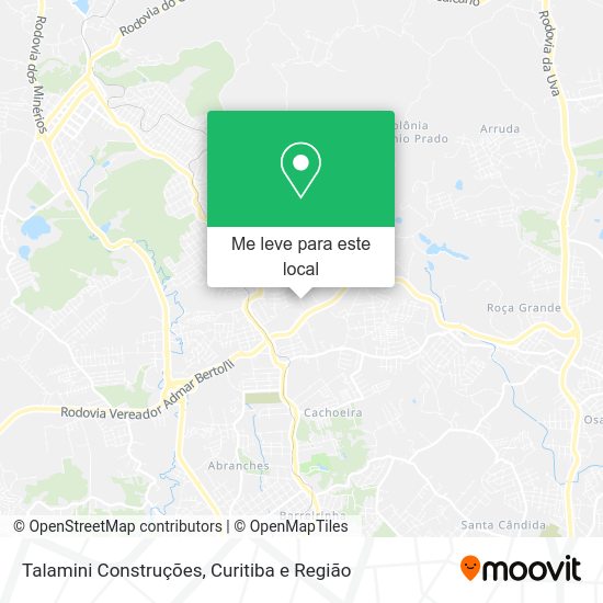 Talamini Construções mapa