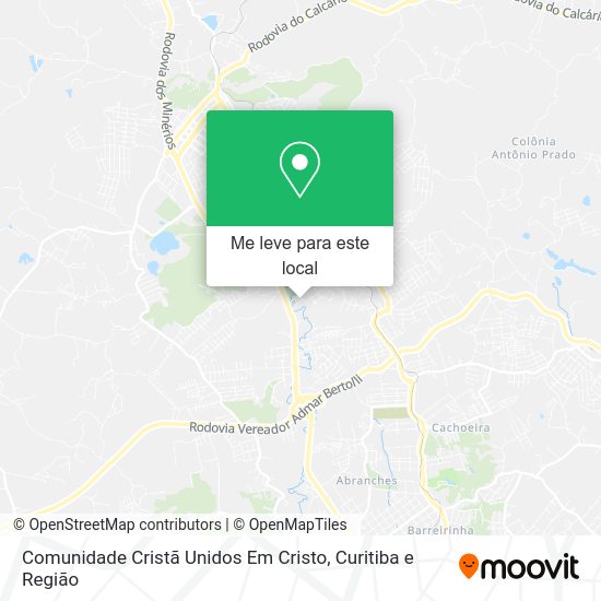 Comunidade Cristã Unidos Em Cristo mapa