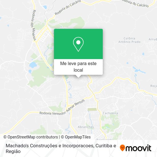 Machado's Construções e Incorporacoes mapa