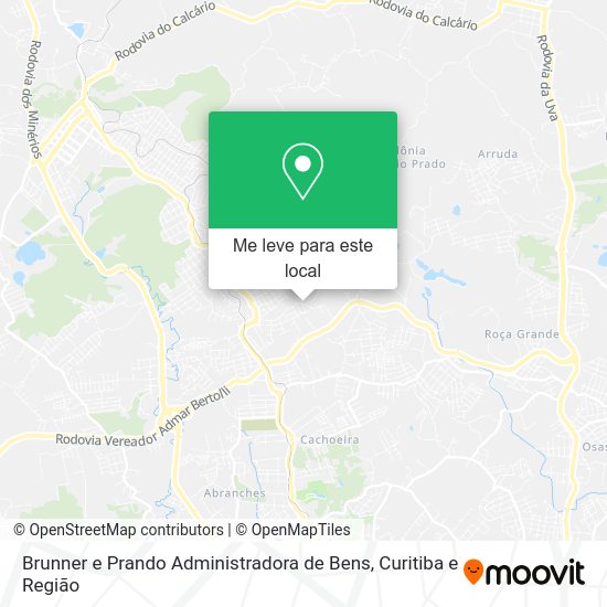 Brunner e Prando Administradora de Bens mapa