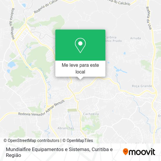 Mundialfire Equipamentos e Sistemas mapa
