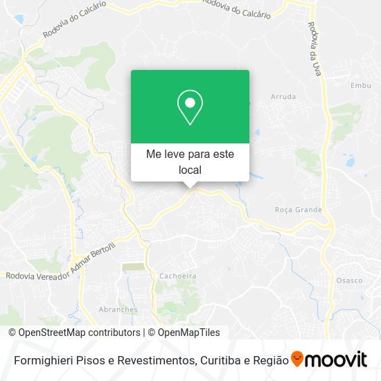 Formighieri Pisos e Revestimentos mapa