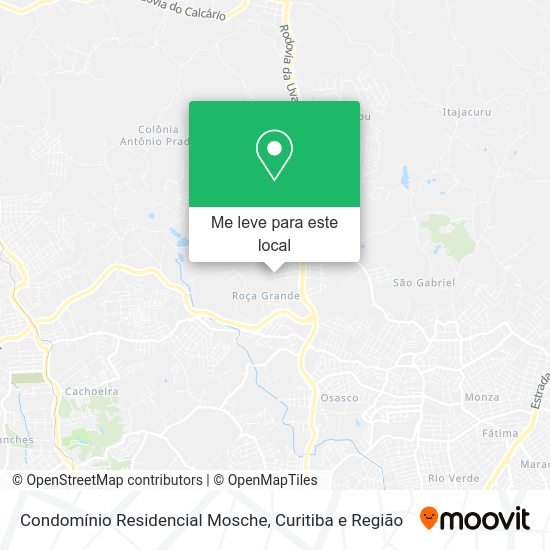 Condomínio Residencial Mosche mapa