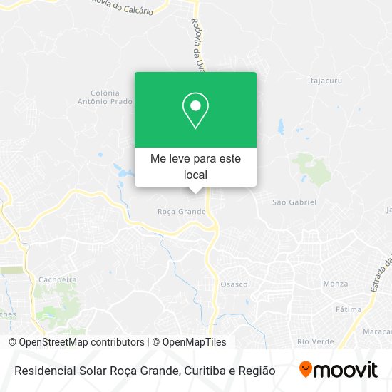 Residencial Solar Roça Grande mapa