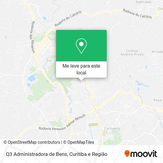 Q3 Administradora de Bens mapa