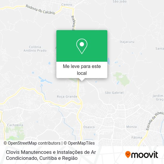 Clovis Manutencoes e Instalações de Ar Condicionado mapa