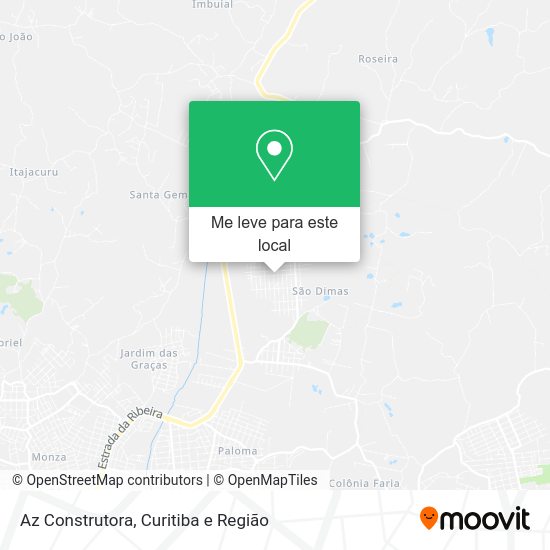 Az Construtora mapa